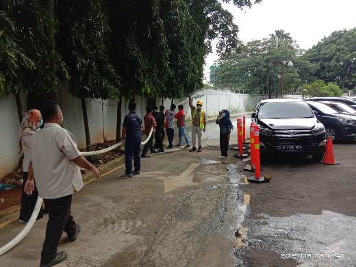 Test and Commissioning Fire Hydrant RSCM Kencana